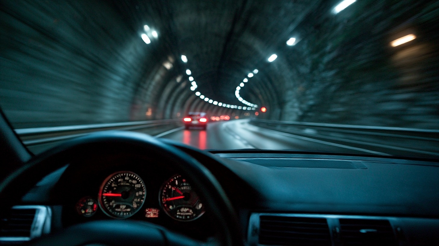 voiture tunnel