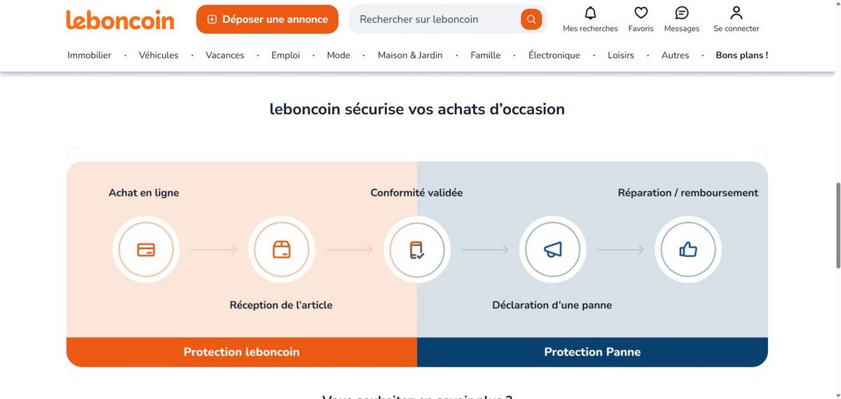 Voici le processus schématisé de Protection Panne  © Capture d'écran Alexandre Boero / Clubic